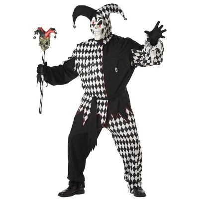 California Costumes Plus Size Evil Jester Costume