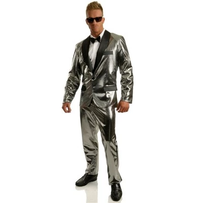 Charades Costumes Charades Disco Ball Tuxedo Set w/Pants Costume